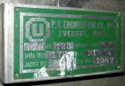 Used P.X. Engineering Tank, 2000 gallon, Stainless steel, Vertical. Approximately 84