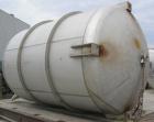 Used Northland Stainless pressure tank, 4800 gallon, 316 stainless steel, vertical. 101 1/2