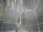 Used Cherry Burrell 4 compartment tank, approximately 350 gallons each, 304 stainless steel.  Each compartment measures 39