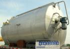 Used DCI tank, 4500 gallon, 304 stainless steel, jacketed. 89 1/4
