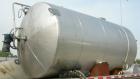 Used DCI tank, 4500 gallon, 304 stainless steel, jacketed. 89 1/4