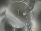 Used DCI tank, 4500 gallon, 304 stainless steel, jacketed. 89 1/4