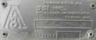 Used DCI tank, 4500 gallon, 304 stainless steel, jacketed. 89 1/4
