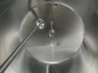 Used DCI tank, 4500 gallon, 304 stainless steel, jacketed. 89 1/4