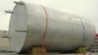 Used DCI tank, 4500 gallon, 304 stainless steel, jacketed. 89 1/4
