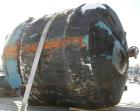 Used Tank, 1000 Gallon, 316 Stainless Steel, Vertical. 64