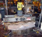 Used Imperial Mix Tank, 1,500 Gallon, Stainless Steel. Open top with hinged cover, dish bottom.  70