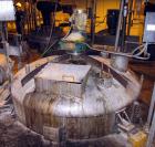 Used Mix Tank, 2,000 Gallon, Stainless Steel. Dish top and bottom, 7' diameter x 6' straight side.  (2) internal baffles.  Top center mounted agitator, approximately 7.5 hp with (2) 3 blade turbines....