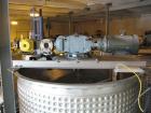 Used- Open top 1200 gallons jacketed mixing tank 74