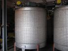 Used- Open top 1200 gallons jacketed mixing tank 74