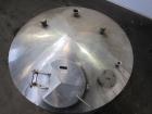 Used Tank, 1000 Gallon, 304 Stainless Steel, Vertical. 66