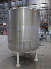 Used Tank, 1000 Gallon, 304 Stainless Steel, Vertical. 66