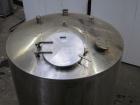 Used Tank, 1000 Gallon, 304 Stainless Steel, Vertical. 66