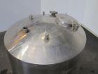 Used Tank, 1000 Gallon, 304 Stainless Steel, Vertical. 66