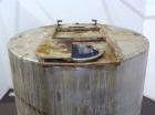 Used Tank, 3000 Gallon, 321 Stainless Steel, Vertical. Approximate 84