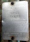 Used Tank, 3000 Gallon, 321 Stainless Steel, Vertical. Approximate 84