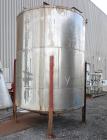 Used Tank, 4000 Gallon, 316 Stainless Steel, Vertical. Approximate 102