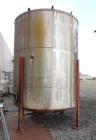 Used Tank, 4000 Gallon, 316 Stainless Steel, Vertical. Approximate 102