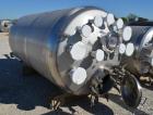 Unused- Holloway America Pressure Tank, 1200 Gallon, 316L Stainless Steel, Vertical. Approximate 60