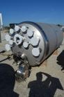 Unused- Holloway America Pressure Tank, 1200 Gallon, 316L Stainless Steel, Vertical. Approximate 60