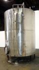 Used Tank, 3000 Gallons, 304 Stainless Steel, Vertical. 90