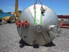 Used Par Piping & Fabrication Tank, 3500 Gallon, 304 Stainless Steel, Vertical. 72