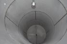 Used Par Piping & Fabrication Tank, 3500 Gallon, 304 Stainless Steel, Vertical. 72