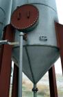 Used Par Piping & Fabrication Tank, 3500 Gallon, 304 Stainless Steel, Vertical. 72