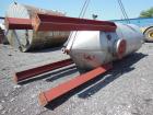 Used Par Piping & Fabrication Tank, 2500 Gallon, 321 Stainless Steel, Vertical. 72