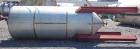 Used- Par Piping & Fabrication Tank, 2500 Gallon, 321 Stainless Steel, Vertical. 72