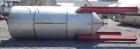 Used Par Piping & Fabrication Tank, 2500 Gallon, 321 Stainless Steel, Vertical. 72
