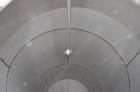 Used Par Piping & Fabrication Tank, 2500 Gallon, 321 Stainless Steel, Vertical. 72