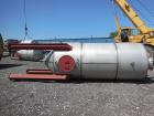 Used Par Piping & Fabrication Tank, 2500 Gallon, 321 Stainless Steel, Vertical. 72