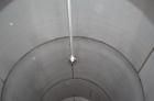 Used Par Piping & Fabrication Tank, 2500 Gallon, 321 Stainless Steel, Vertical. 72
