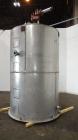 Used- Tank, 2300 Gallons, 304 Stainless Steel, Vertical. Approximately 76