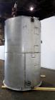 Used- Tank, 2300 Gallons, 304 Stainless Steel, Vertical. Approximately 76