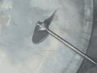 Used Tank, 1000 Gallons, 304 Stainless Steel, Vertical. Approximately 67