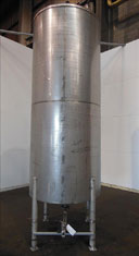 Used Tank, 1100 Gallon, 304 Stainless Steel, Verical. 52