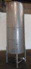 Used Tank, 1100 Gallon, 304 Stainless Steel, Verical. 52