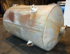 Used 1244 Gallon, 316 Stainless Steel Tank. Approximately 65