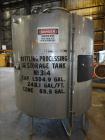 1,500 Gallon 304 Stainless Steel Vertical Tank