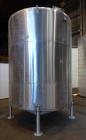 Used Tank, 3500 Gallon, 304 Stainless Steel, Vertical. 96