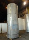 Used- Tank, 4750 Gallon, 304 Stainless Steel, Vertical.
