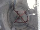 Used Bright Sheet Metal Tank, Approximately 4,000 Gallon, 304 Stainless Steel, Vertical. 100