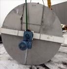Used Bright Sheet Metal Tank, Approximately 4,000 Gallon, 304 Stainless Steel, Vertical. 100