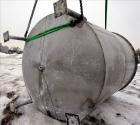 Used Bright Sheet Metal Tank, Approximately 4,000 Gallon, 304 Stainless Steel, Vertical. 100