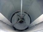 Used Bright Sheet Metal Tank, Approximately 4,000 Gallon, 304 Stainless Steel, Vertical. 100
