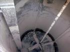 Used Bright Sheet Metal Tank, Approximately 4,000 Gallon, 304 Stainless Steel, Vertical. 100