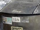 Used Bright Sheet Metal Tank, Approximately 4,000 Gallon, 304 Stainless Steel, Vertical. 100