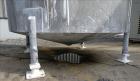 Used Bright Sheet Metal Tank, Approximately 4,000 Gallon, 304 Stainless Steel, Vertical. 100